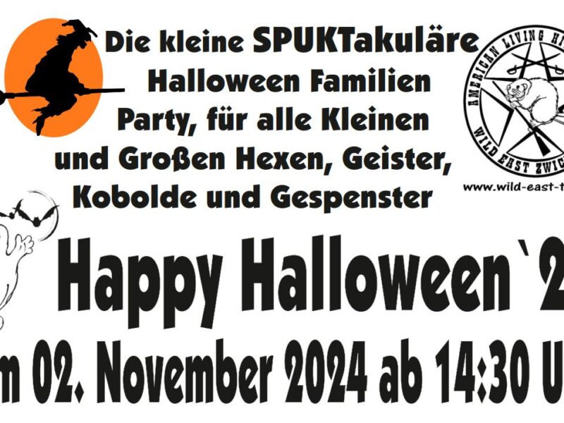 Einladung zu Halloween 2024 am 02.11.2024